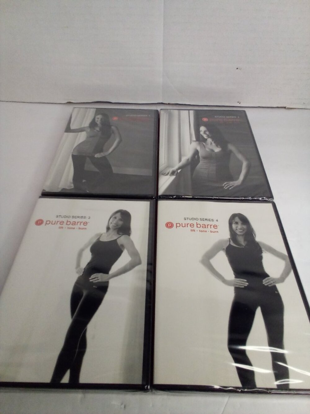 Pure Barre Studio Series 1-4 DVD Lot of 4 Exercise Workout